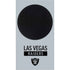 NFL Las Vegas Raiders Silver Performance Series Xbox Series S Console Skin